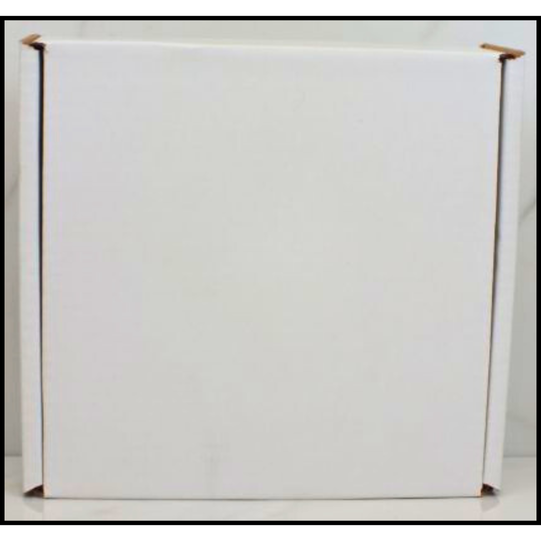 8x8x3 White Gift Box