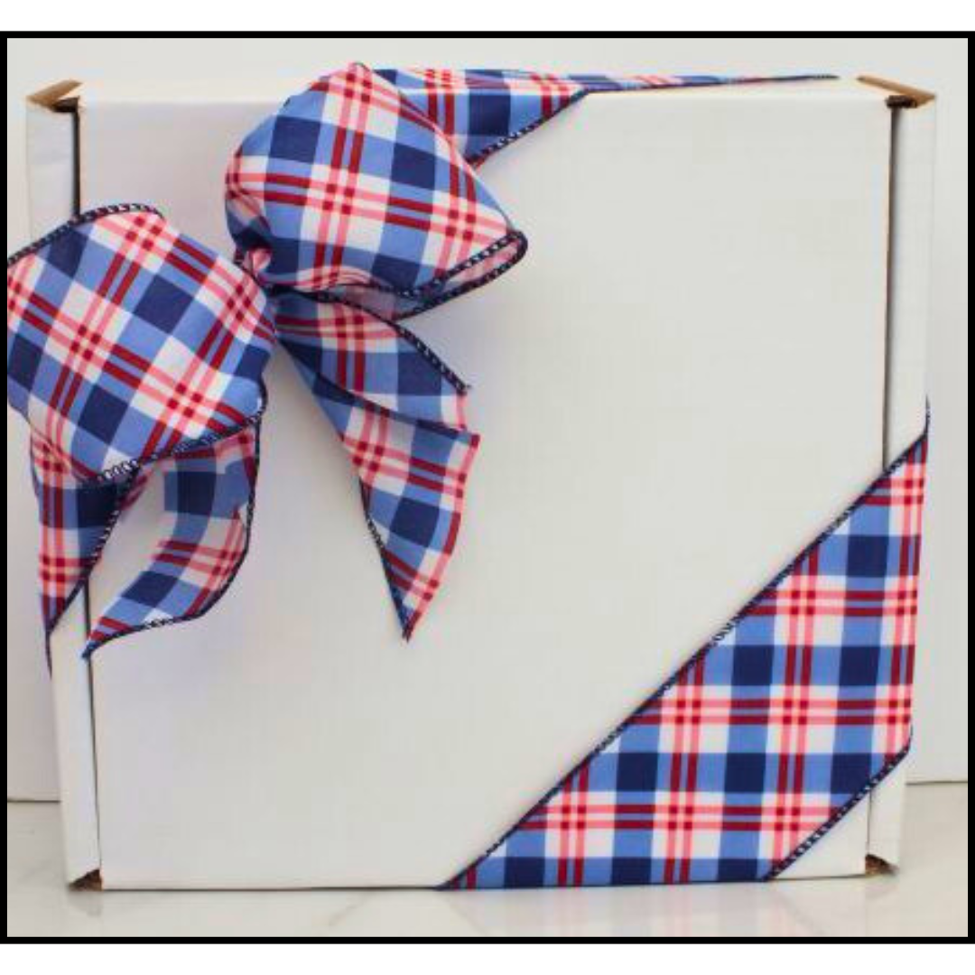 8x8x3 White Gift Box