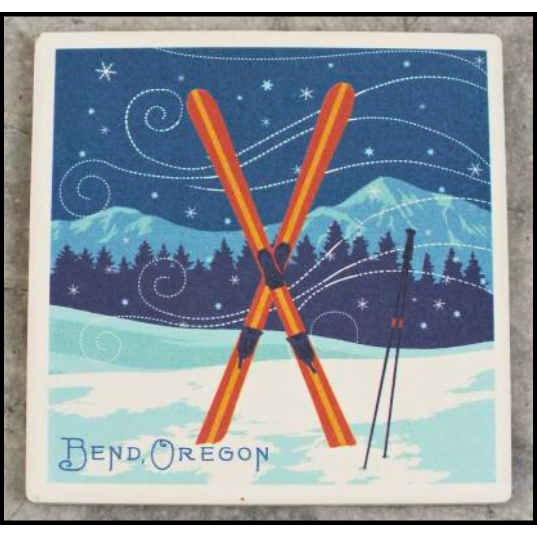 Bend Oregon Skis Coaster - sold out