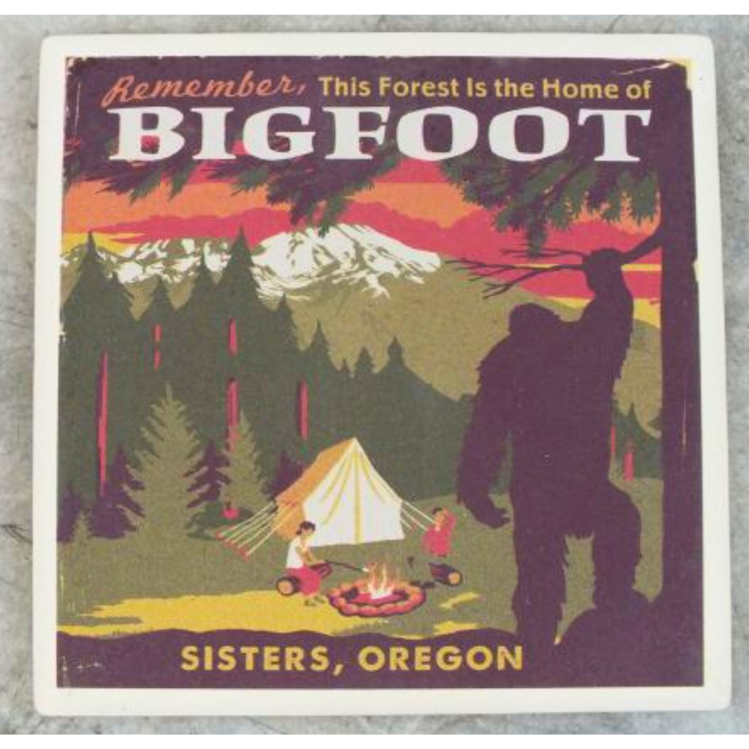 Bigfoot Sisters Coaster