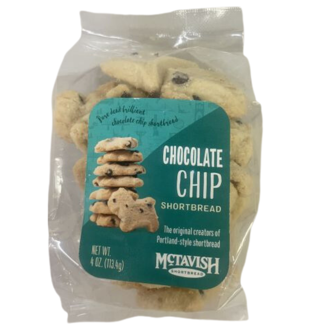 Chocolate Chip Shortbread Cookies