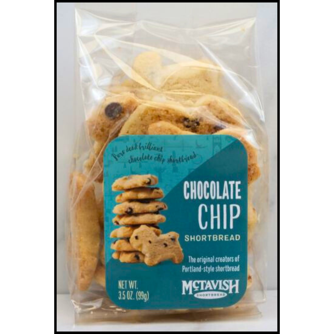 Chocolate Chip Shortbread Bites