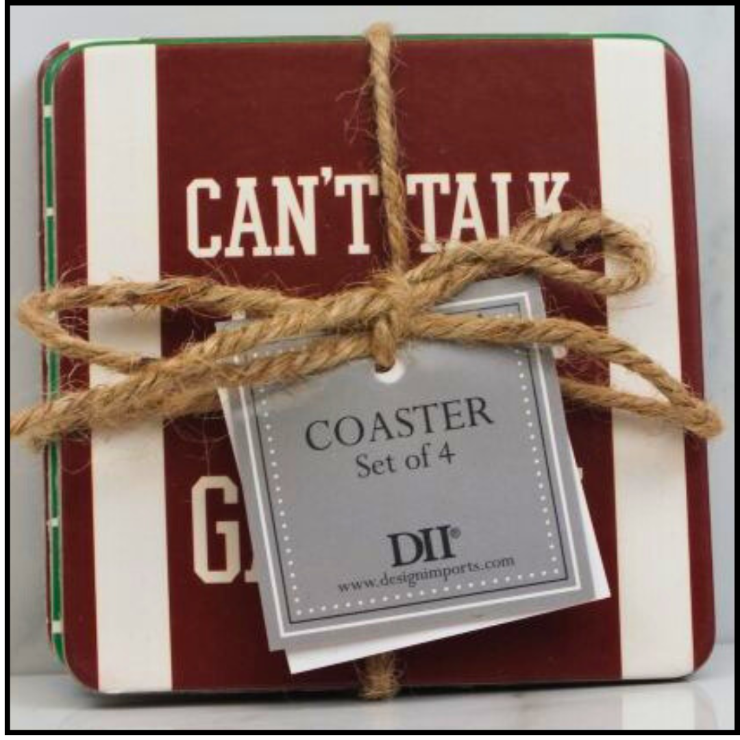 Game Day Printed Coasters