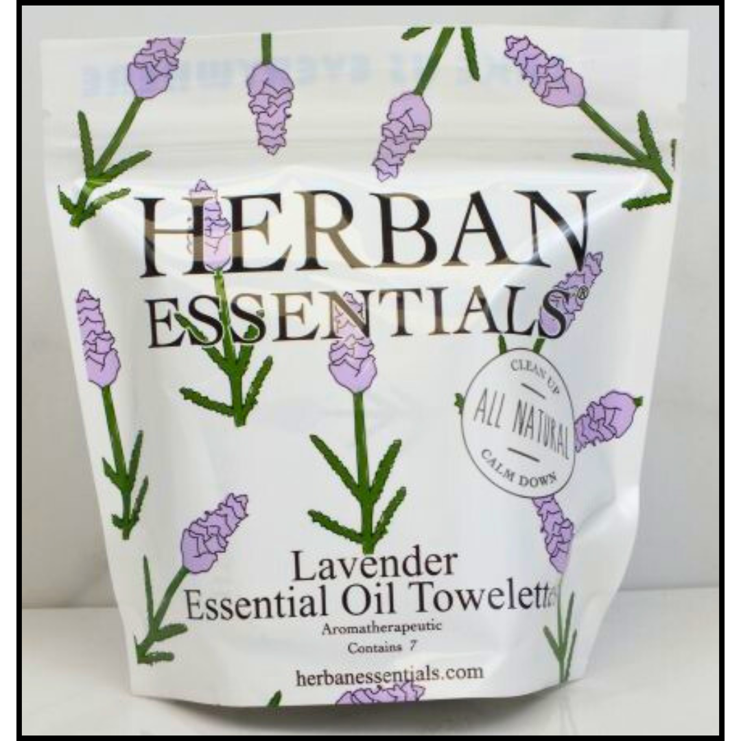 Lavender Essential Oil Towelettes