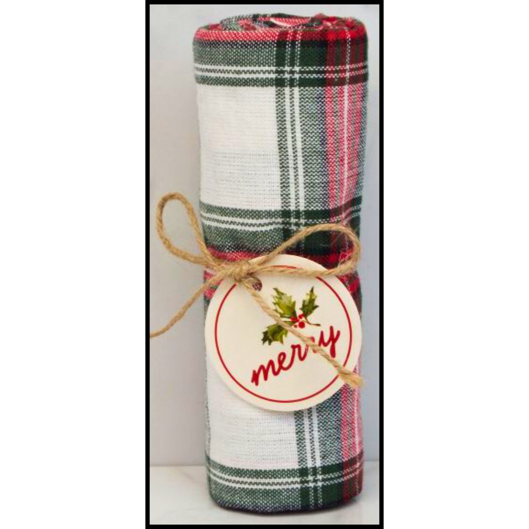 Merry Tea Towel - Option 2