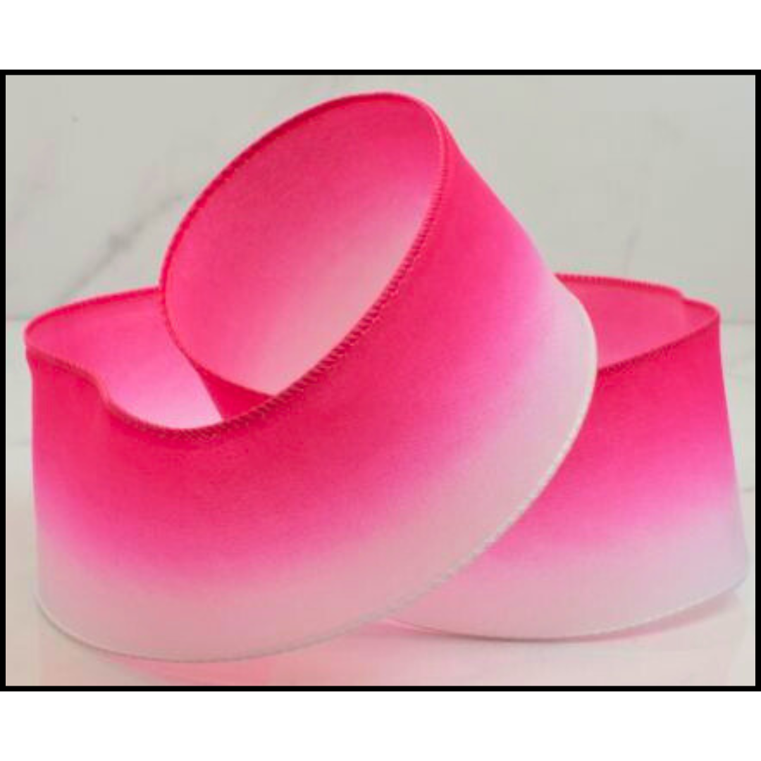 Ribbon - Pink & White