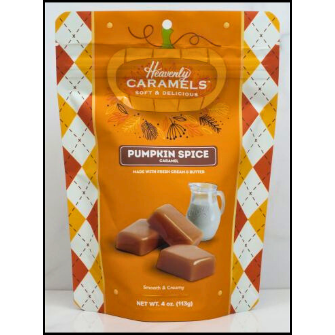 Pumpkin Spice Caramels