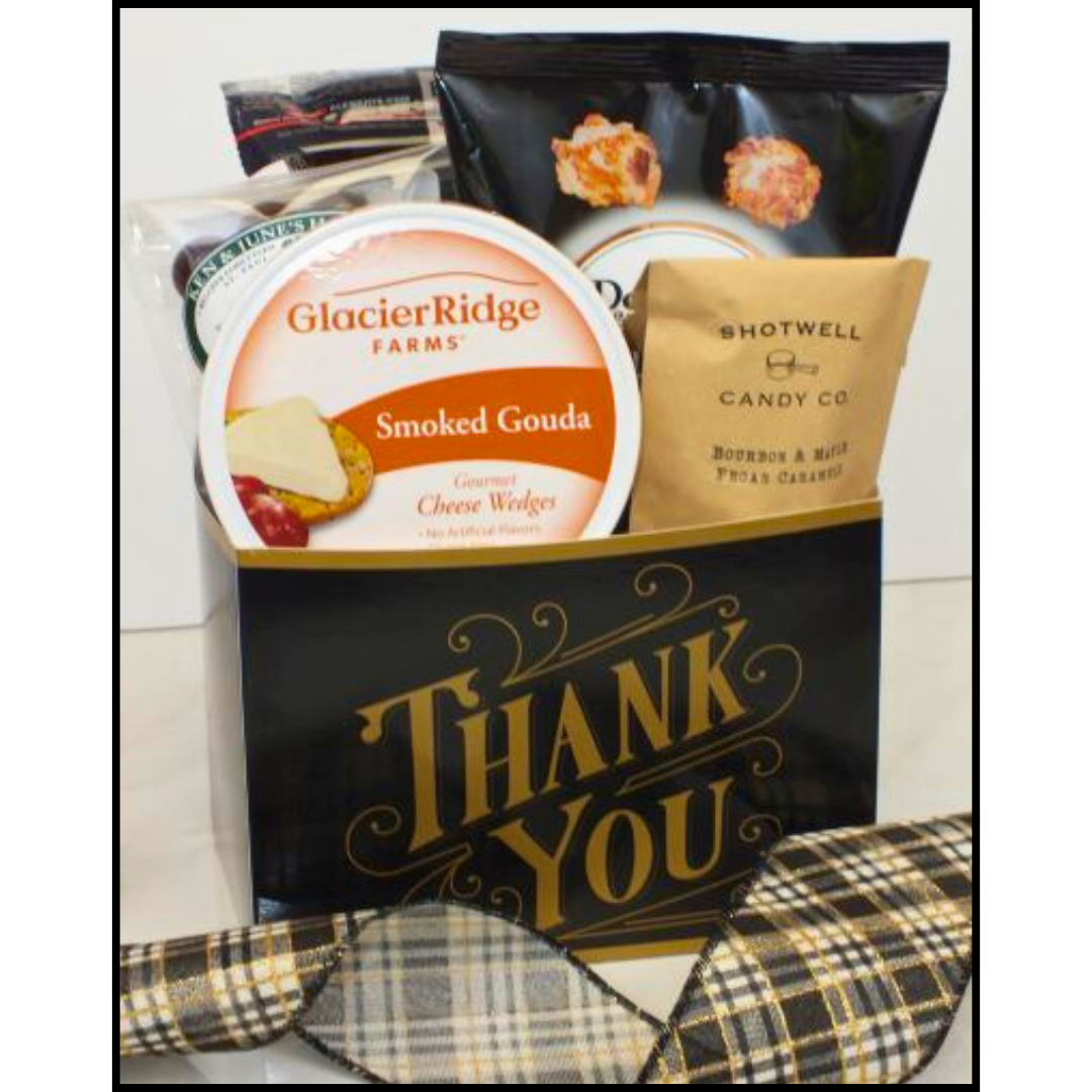Thank You Sausage & Cheese Basket