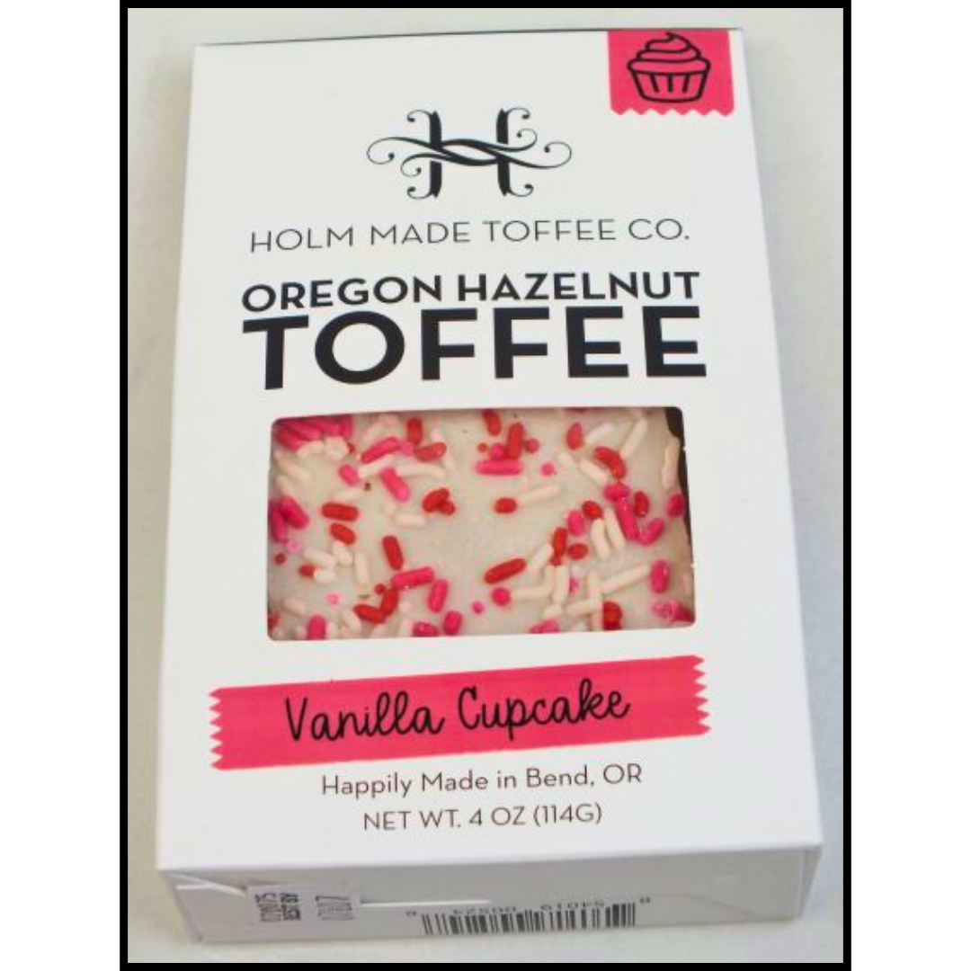 Vanilla Cupcake Chocolate Toffee - Seasonal
