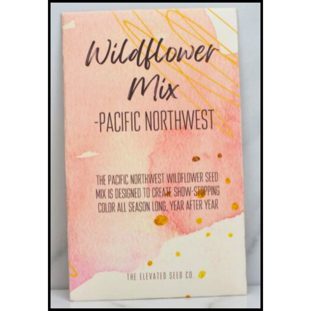 Wildflower Mix Pacific Northwest Seed Packet