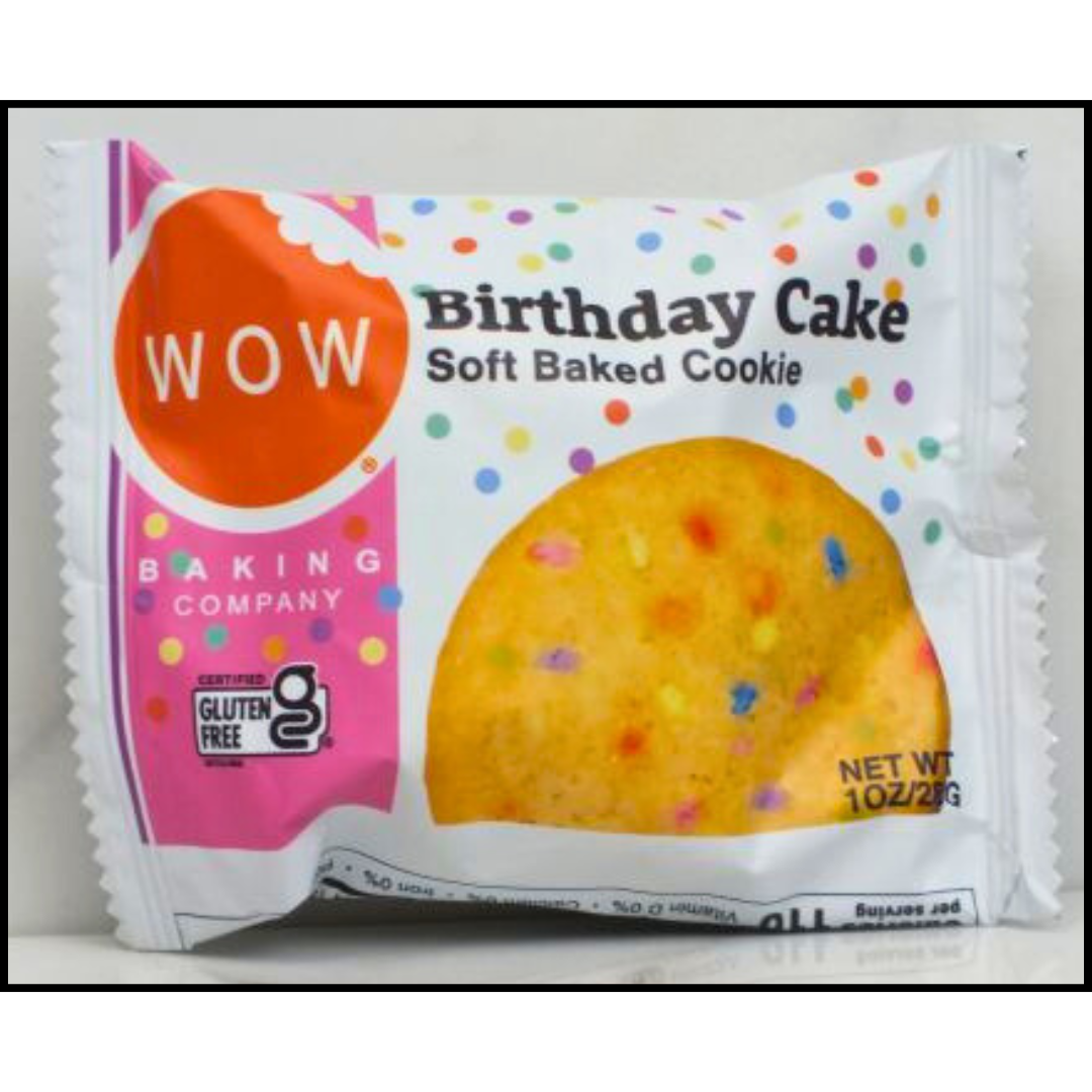 Wow Bakery GF Birthday Cake Soft Baked Cookie