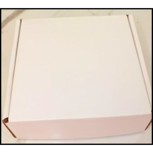 8x8x3 White Gift Box