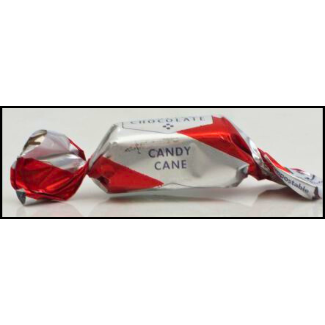 Seattle Chocolate Candy Cane Chocolate Truffle - Individual Piece