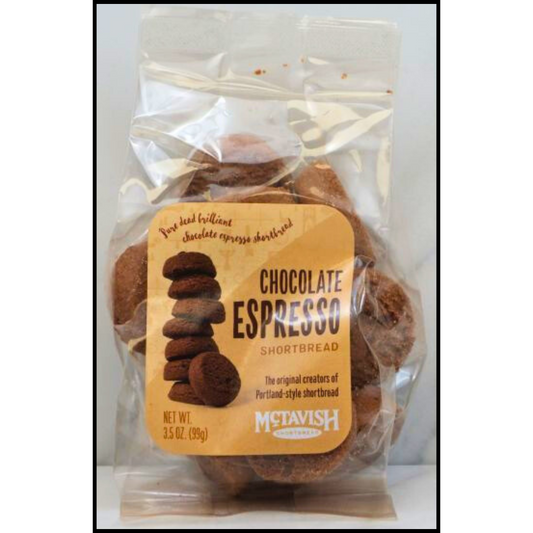 Chocolate Espresso Shortbread Bites