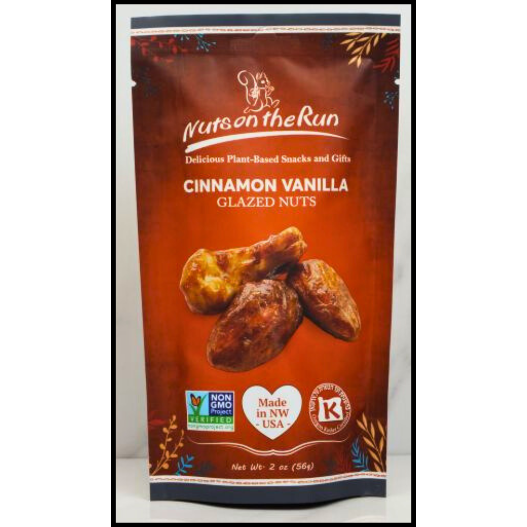 Cinnamon Vanilla Glazed Nuts