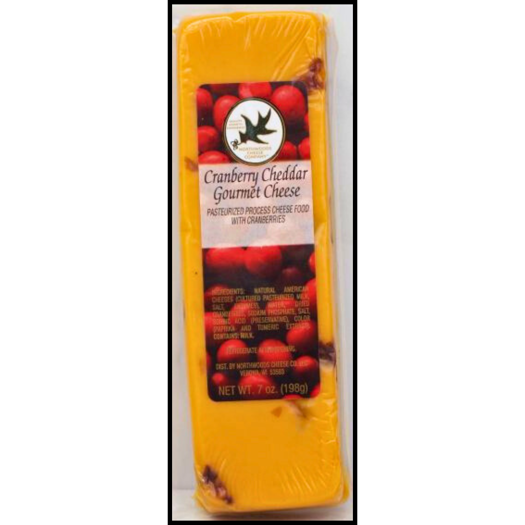 Cranberry Cheddar Cheese Bar 7oz.