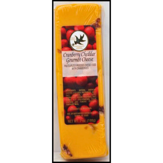 Cranberry Cheddar Cheese Bar 7oz.