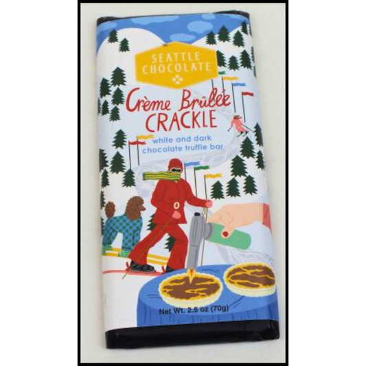 Creme Brule`e Crackle Chocolate Bar