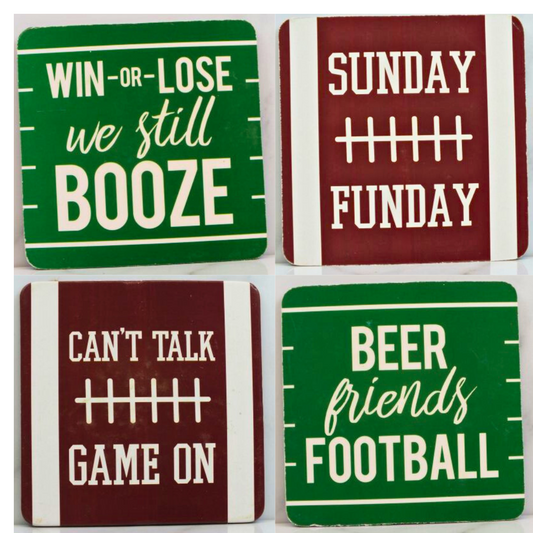 Game Day Printed Coasters