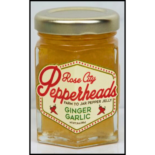 Ginger Garlic Pepper Jelly 3oz. Jar - Sold Out