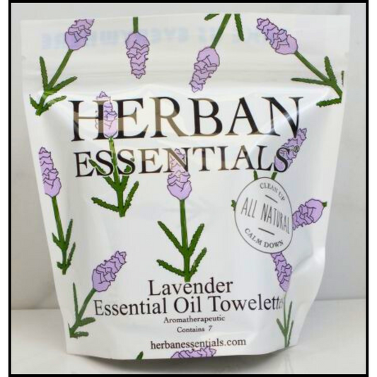 Lavender Essential Oil Towelettes