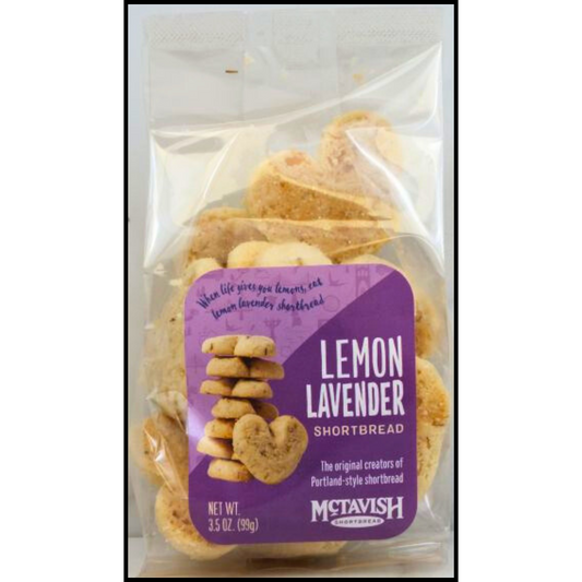 Lemon Lavender Shortbread Bites