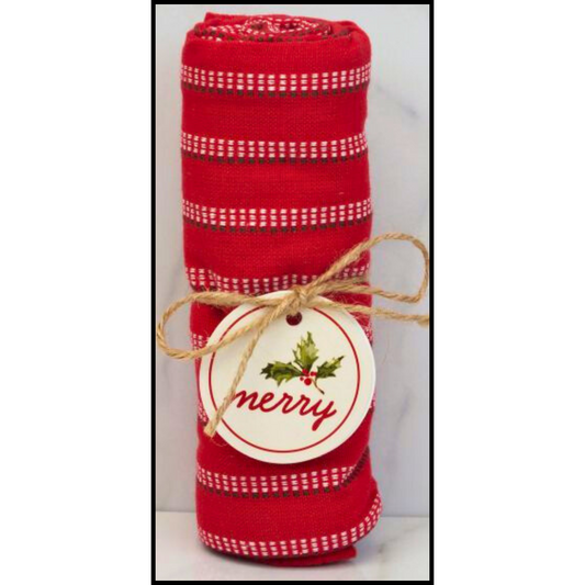 Merry Tea Towel - Option 3