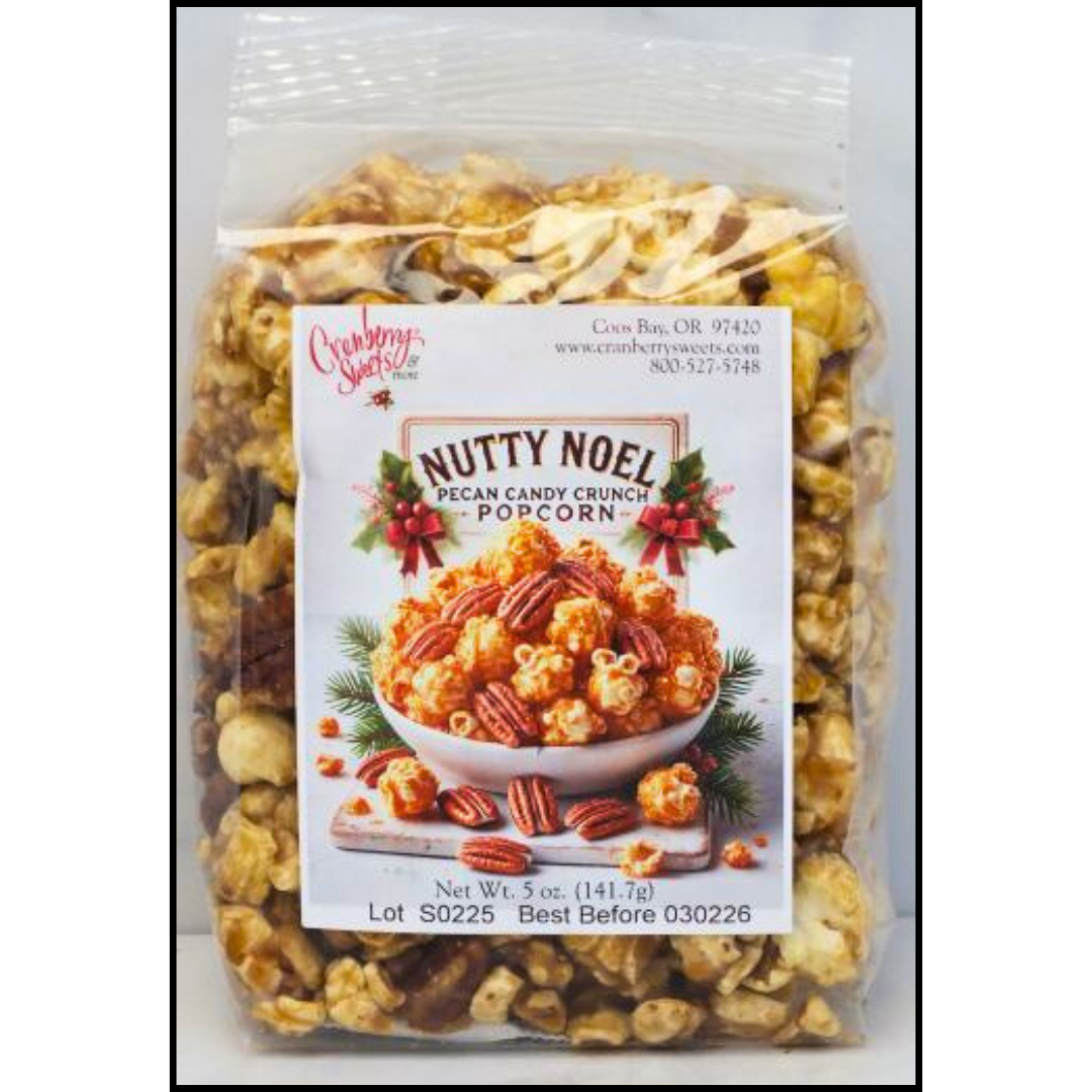 Nutty Noel" Pecan Candy Crunch Caramel Corn (Seasonal)