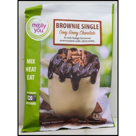 Ooey Gooey Chocolate Brownie Mug Cake