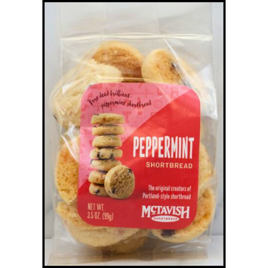 Peppermint Shortbread Bites