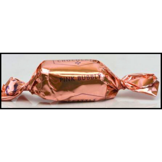 Seattle Chocolate Pink Bubbly Chocolate Truffle - Individual Piece