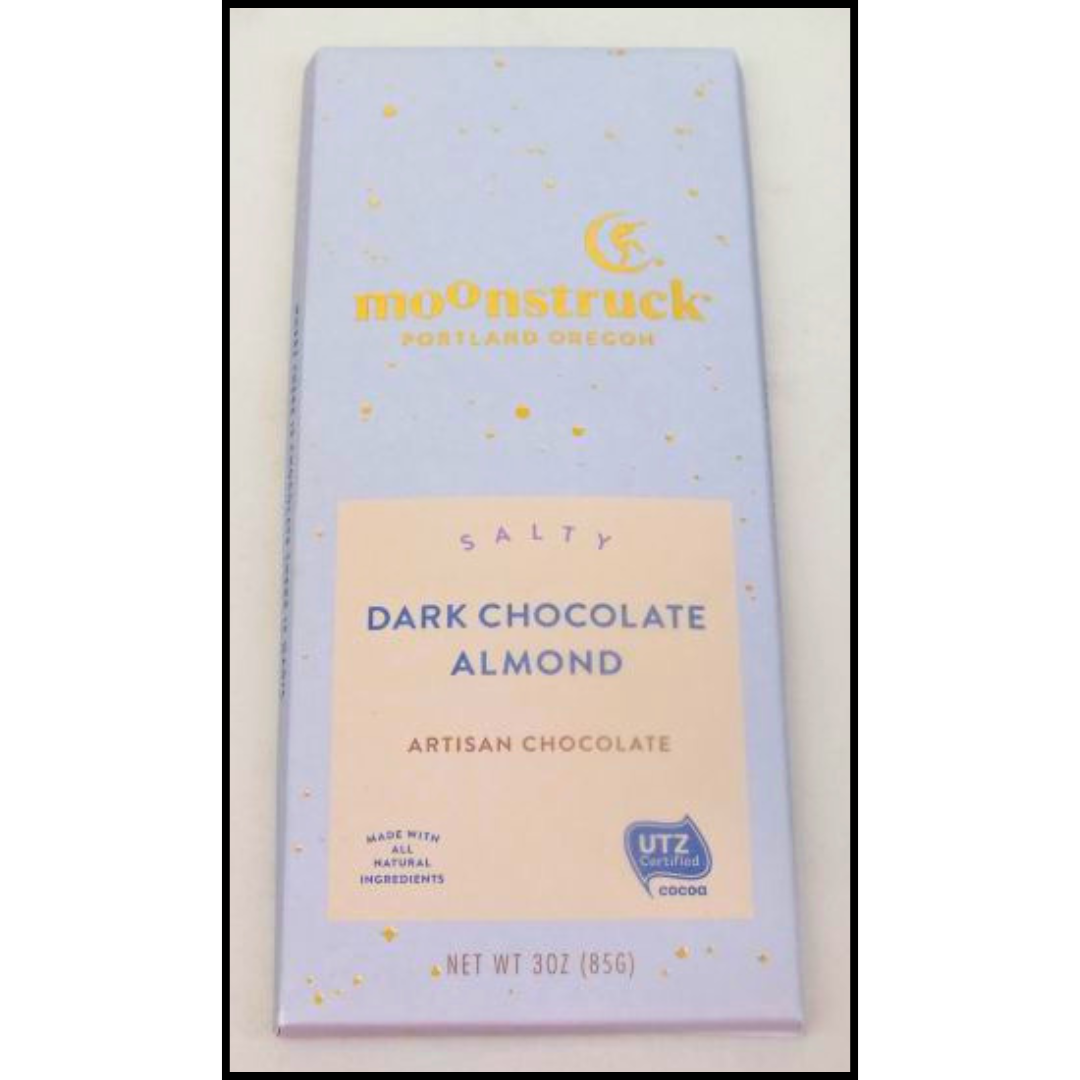 Salty Dark Chocolate Almond Bar