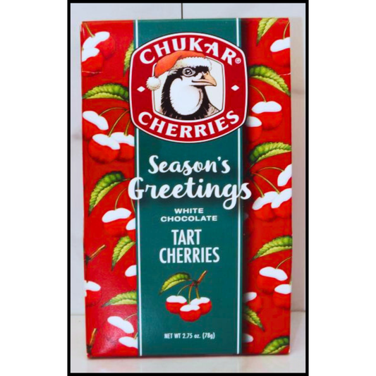 Seasonal Greetings Chocolate Covered Cherries - Coming Soon!