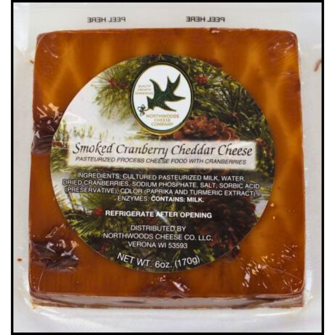 Smoked Cranberry Cheddar Cheese