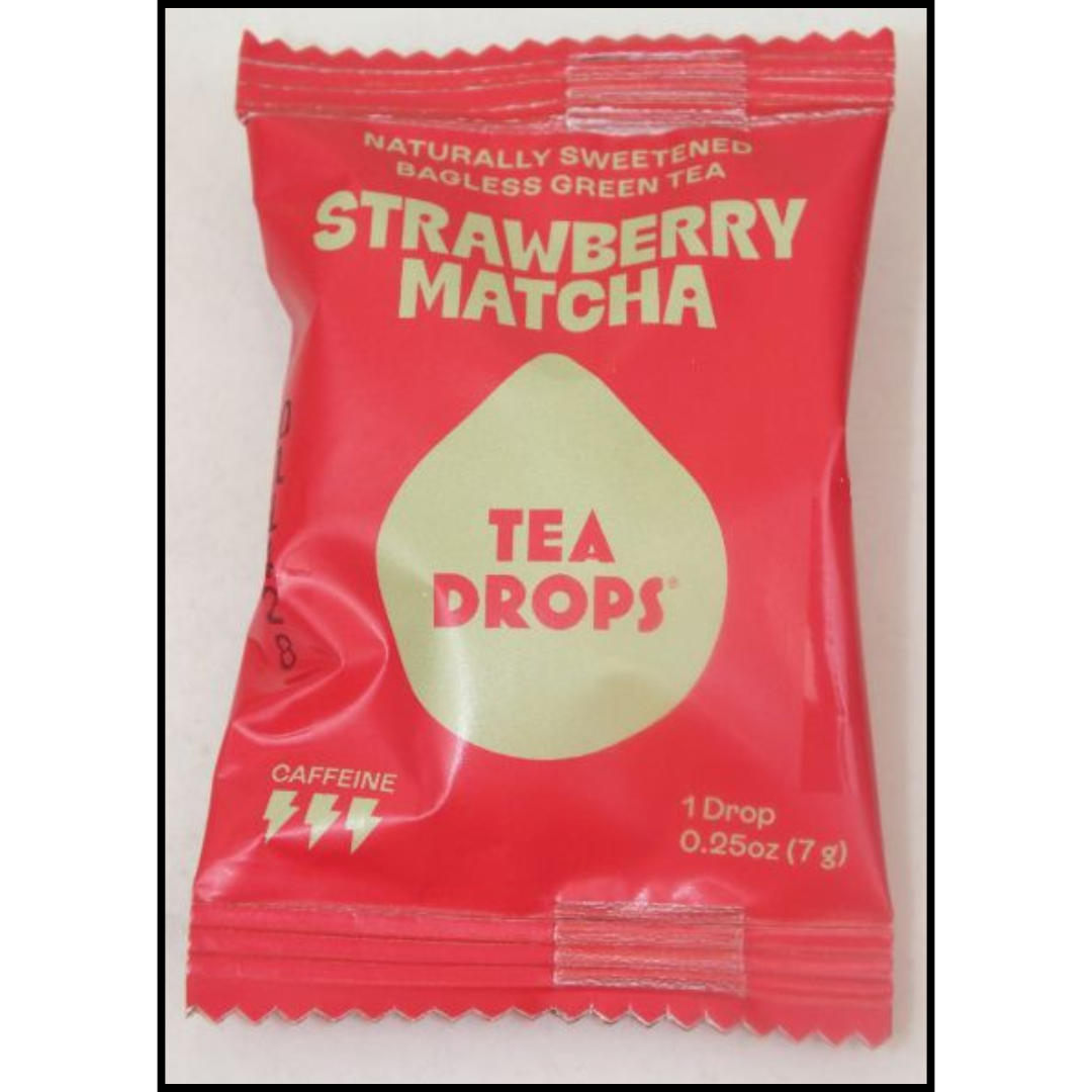 Tea Drops Single Pack - Strawberry Matcha