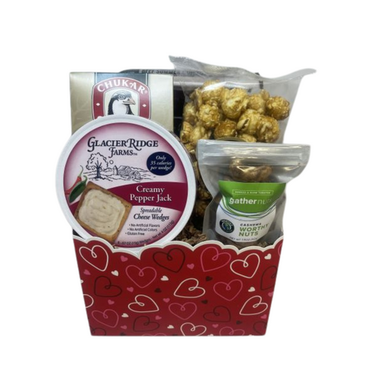 VALENTINE'S DAY SAUSAGE & CHEESE BASKET