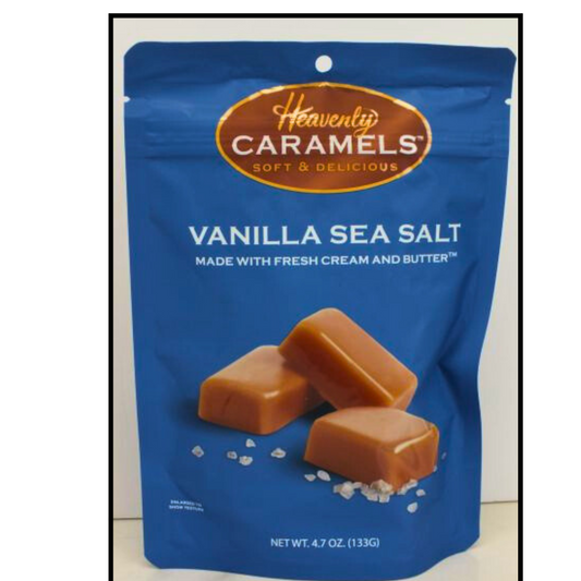 Vanilla Sea Salt Caramels